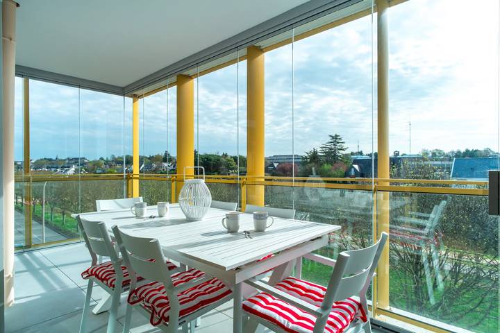 Gîte pour 4 personnes, avec vue et balcon à Vannes - 4