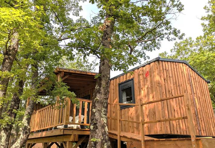 Camping pour 4 personnes, avec terrasse et vue en Midi-Pyrénées - 3