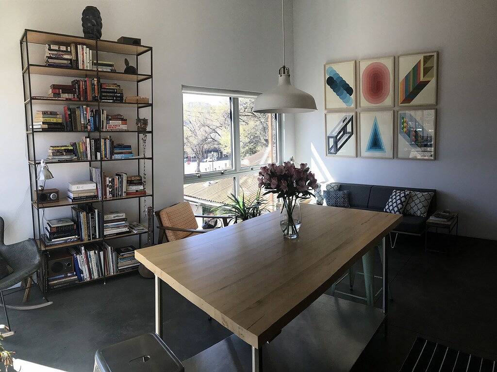 Rückzugsort für modernes Design in der Innenstadt von Durango in Durango (Colorado), San Juan National Forest