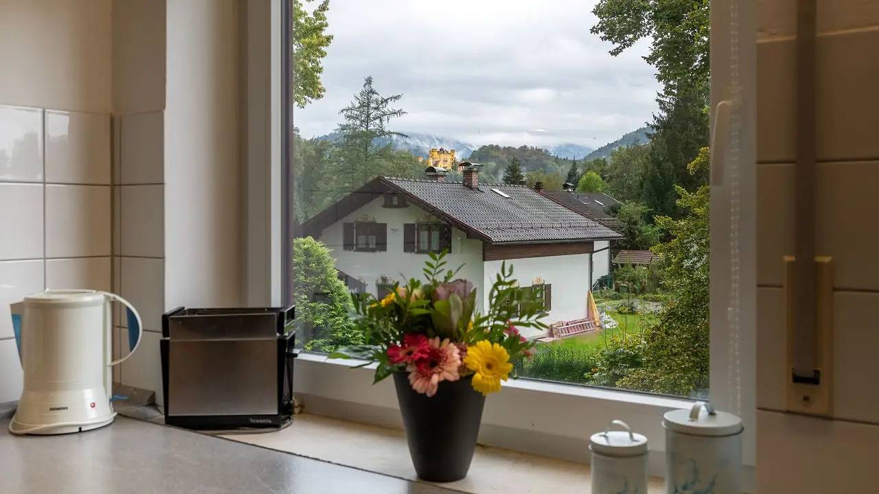 Ganze Ferienwohnung, Ferienwohnung für 4 Personen (91 m²) in Hohenschwangau in Neuschwanstein, Schwangau