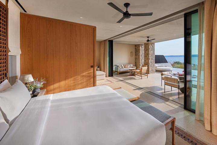 Hôtel pour 3 personnes, avec Terrasse et Jardin ainsi que Piscine et Sauna dans Pýlos - 4