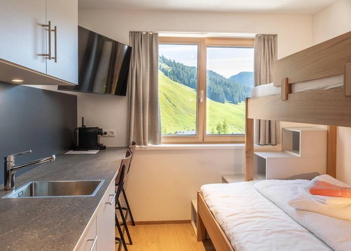 Ganze Ferienwohnung, Basecamp Camp 2 in Bregenzerwald (Vorarlberg), Warth