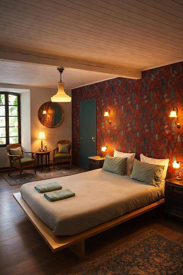 Double Room with Patio in Castelfranc, Quercy