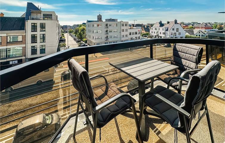 Appartement voor 4 personen, met terras in Oostende