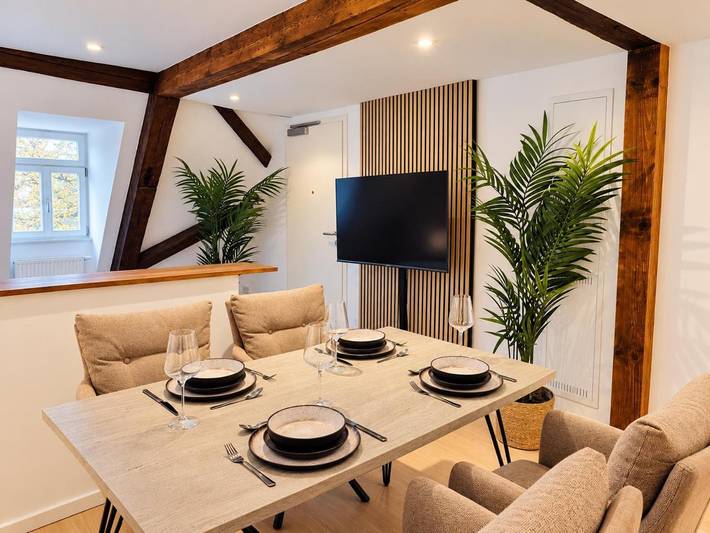 Ferienwohnung für 4 Personen, mit Terrasse und Garten in Coburg