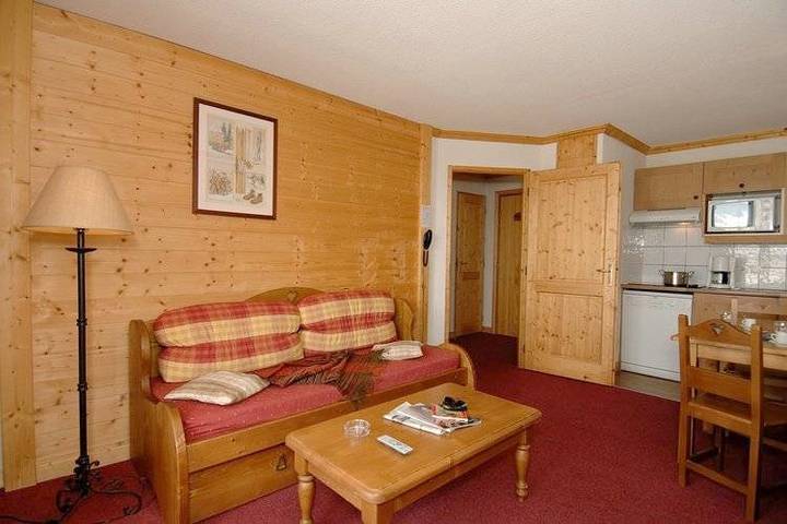 Location de vacances pour 4 personnes, avec piscine et balcon/terrasse à Notre-Dame-de-Bellecombe