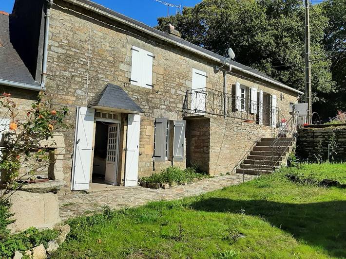 Maison de vacances pour 6 personnes, avec jardin, adapté aux familles à Ploërdut