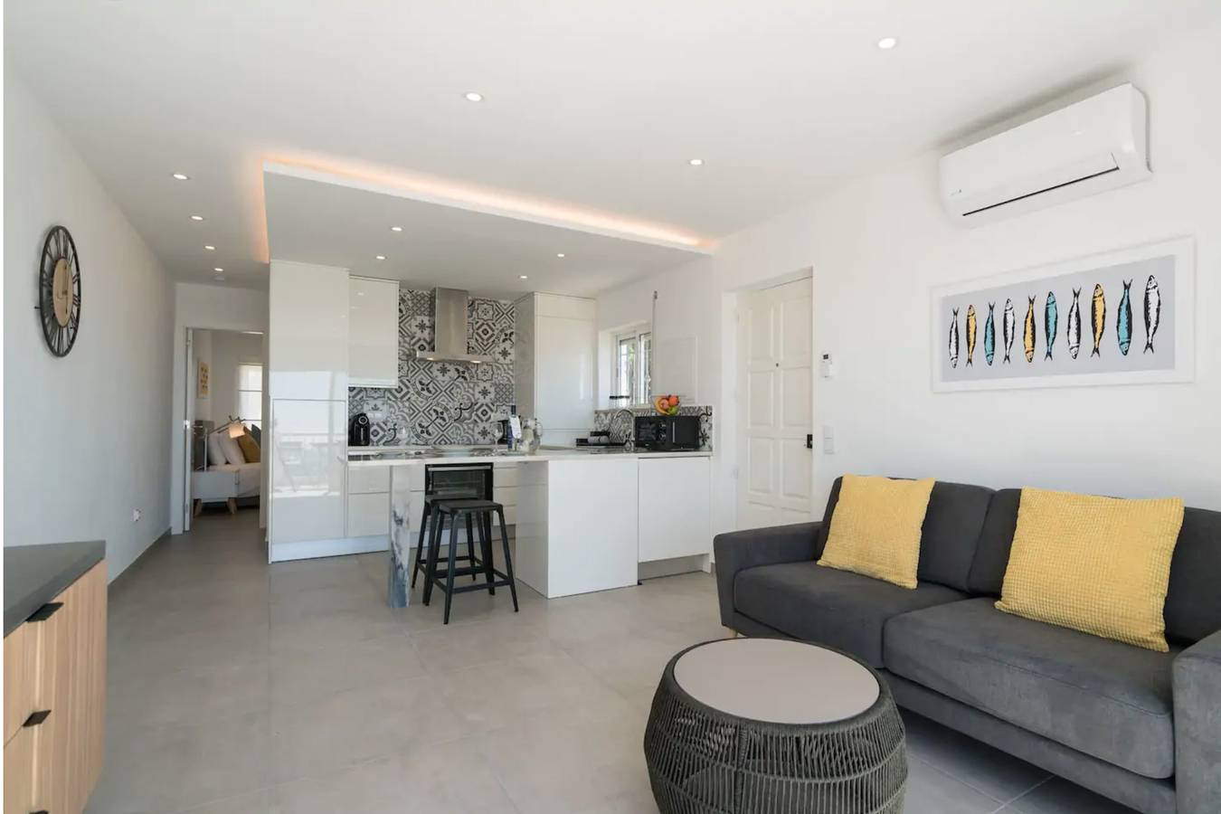 Ganze Wohnung, Ferienwohnung für 2 Personen mit Balkon in Praia da Luz, Faro Distrikt