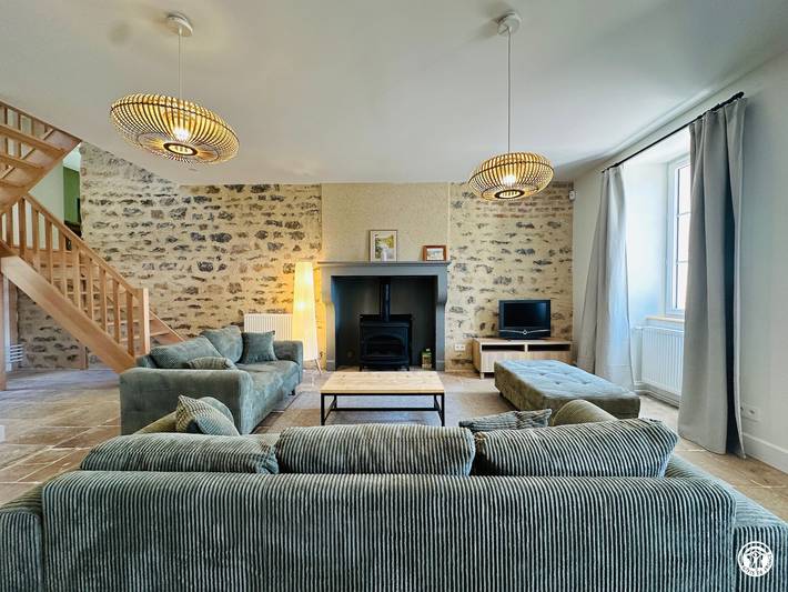 Gîte pour 12 personnes, avec terrasse