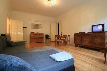 Ferienwohnung für 4 Personen, mit Garten und Sauna sowie Pool, mit Haustier in Neupetershain