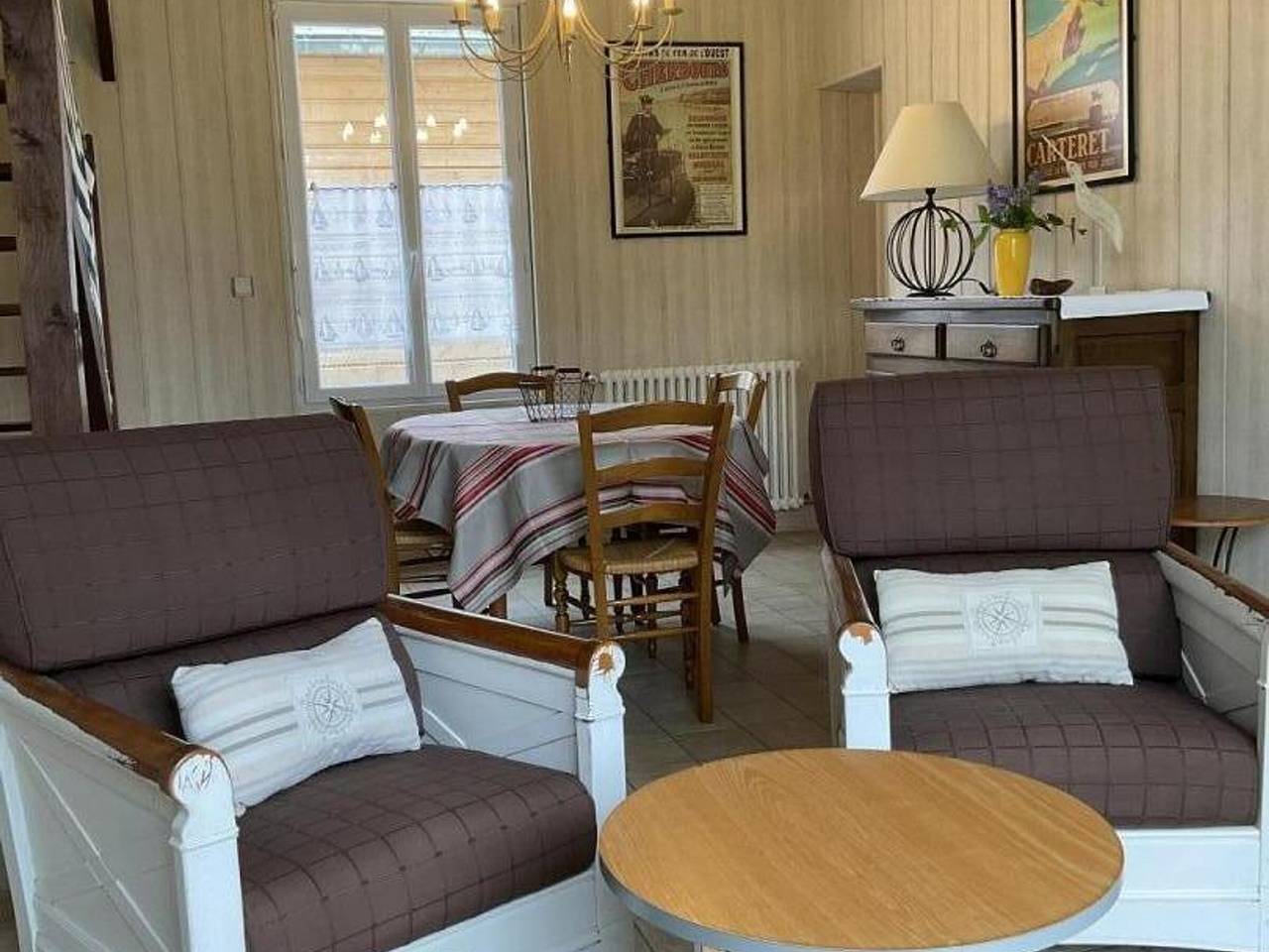 Maison familiale au calme avec jardin privé, proche plage - Jullouville in Jullouville, Côte de la Déroute