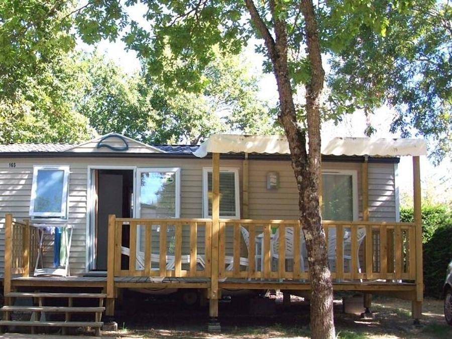 Camping Oléron Loisirs   - Mobilhome 6 personas - Ocio 3 dormitorios - Tv in Saint-Georges-d'Oléron, Côte de Beauté