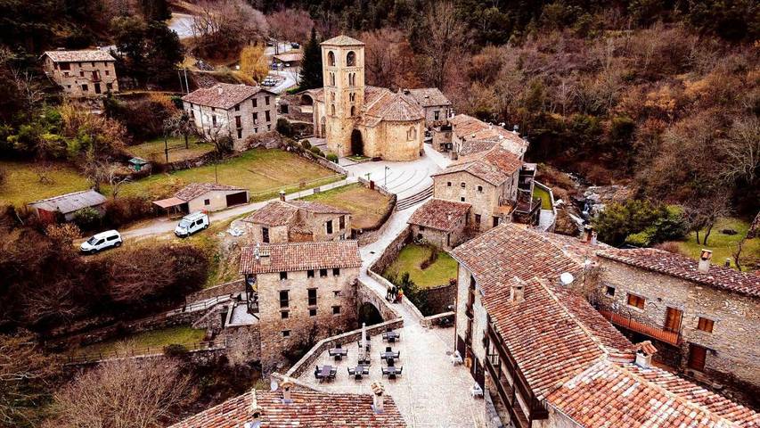Gîte pour 7 personnes, avec vue et jardin, adapté aux familles à Camprodon - 4
