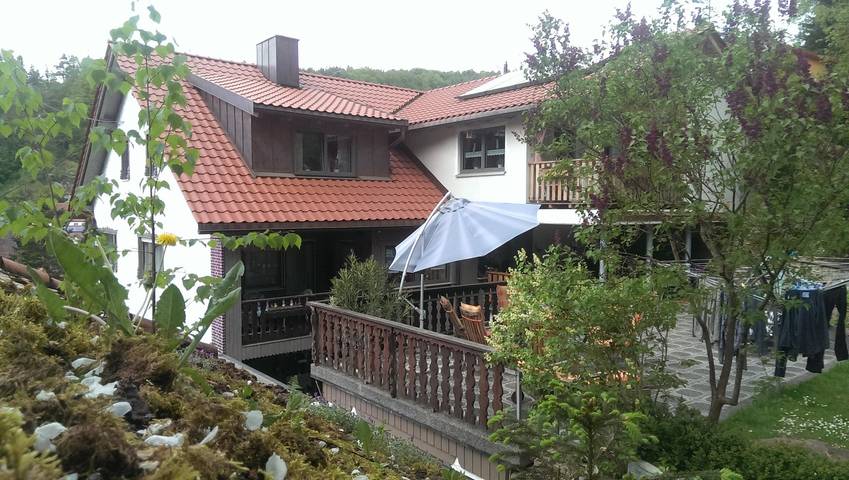 Pension Frauenschuh - Ferienhaus mit drei getrennten Schlafzimmern in Hirschbach, Ostbayern