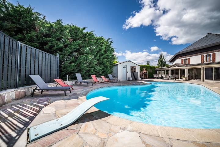 Maison de vacances pour 14 personnes, avec Jardin