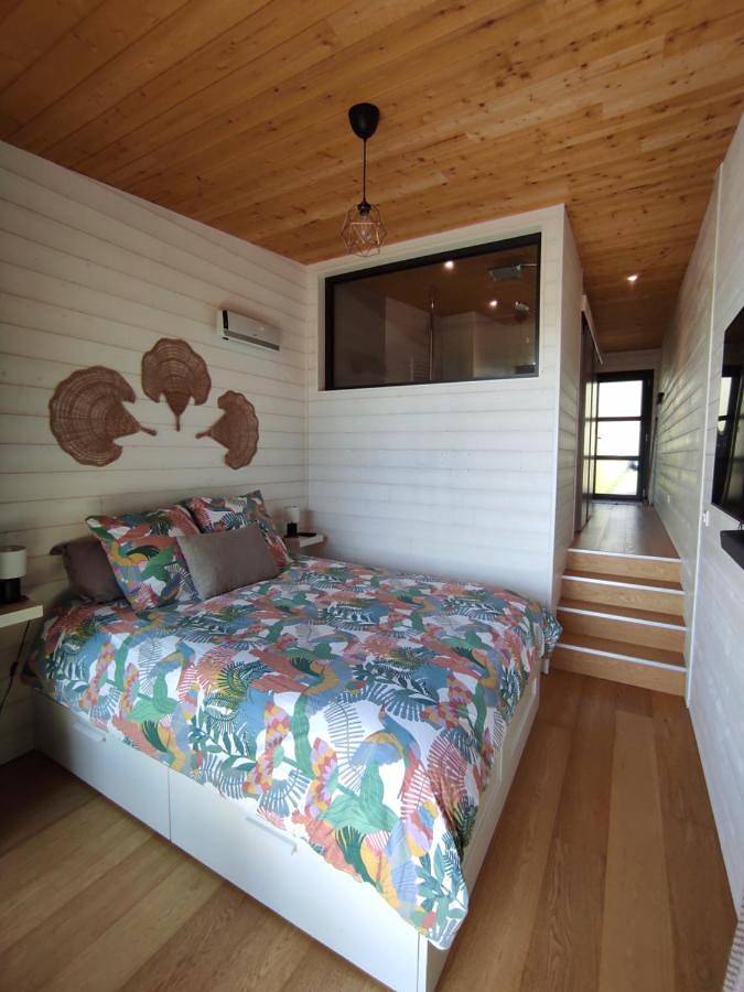 Location de vacances pour 2 personnes, avec terrasse ainsi que vue sur le lac et vue dans Lac de Lacanau - 4