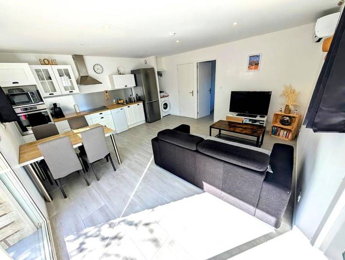 Apartamento de vacaciones para 4 personas, con jardín y terraza - 1