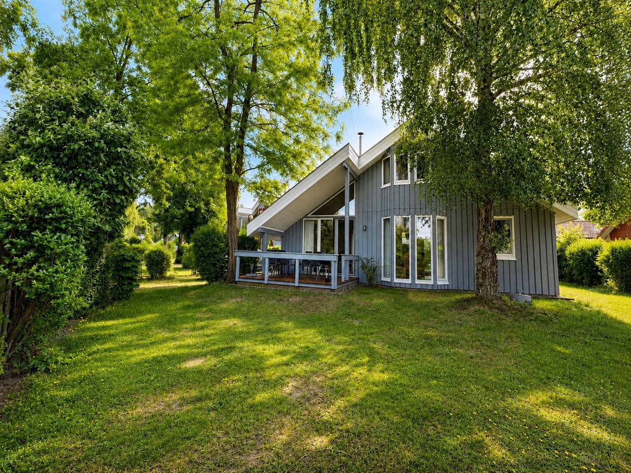 Skandinavisches Ferienhaus mit Privatsauna im Hafendorf Müritz in Mirow, Mecklenburg-Strelitz