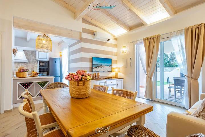 Villa per 6 persone, con panorama e giardino in Valledoria