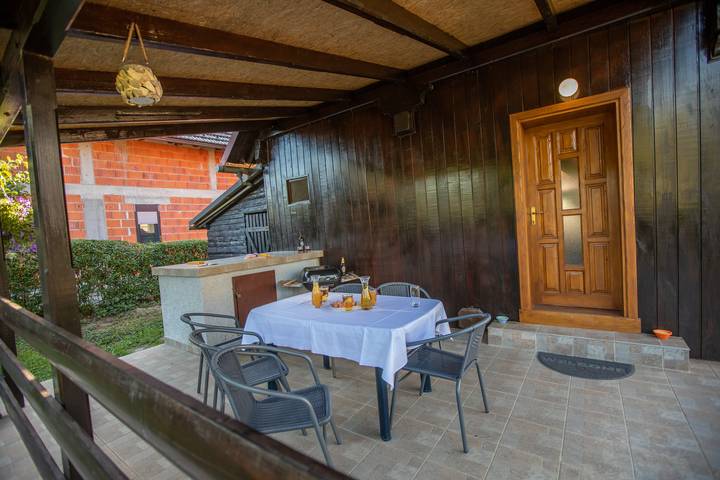 Ferienhaus für 5 Personen, mit Balkon/Terrasse