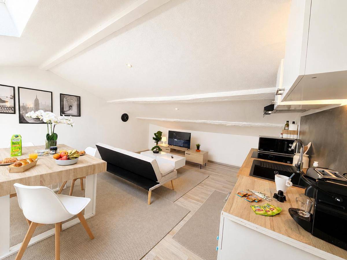 Appartement entier, " L'Oratoire Mansardé " Linge fourni - Wifi - Tv in Lagardelle-sur-Lèze, Toulouse et ses environs