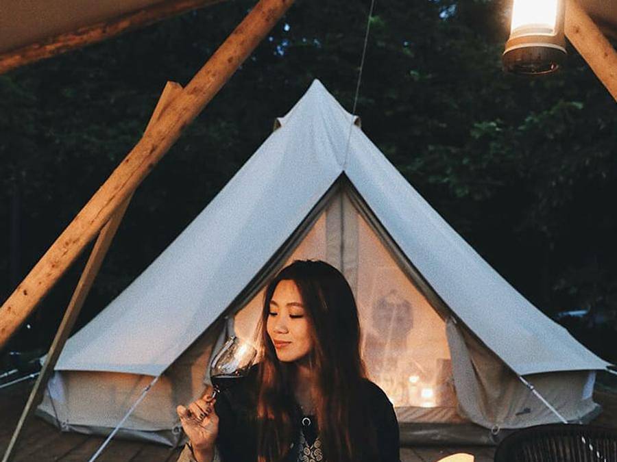 Camping Du Lac Fontclaire - Tente 2 personnes - Tente Lodge in Puivert, Région de Limoux