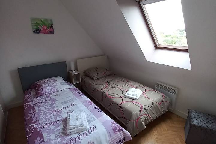 Vacation home 300m from Grève Blanche beach in Plouguerneau, Brest region
