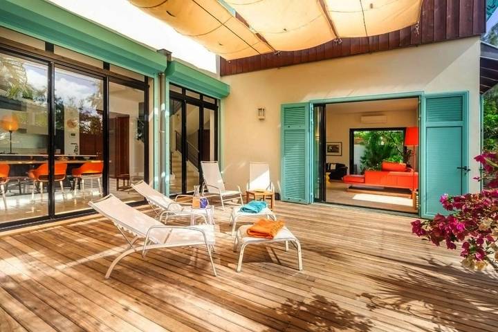 Location de vacances pour 8 personnes, avec piscine ainsi que vue et jardin dans Plage de Boucan Canot - 3