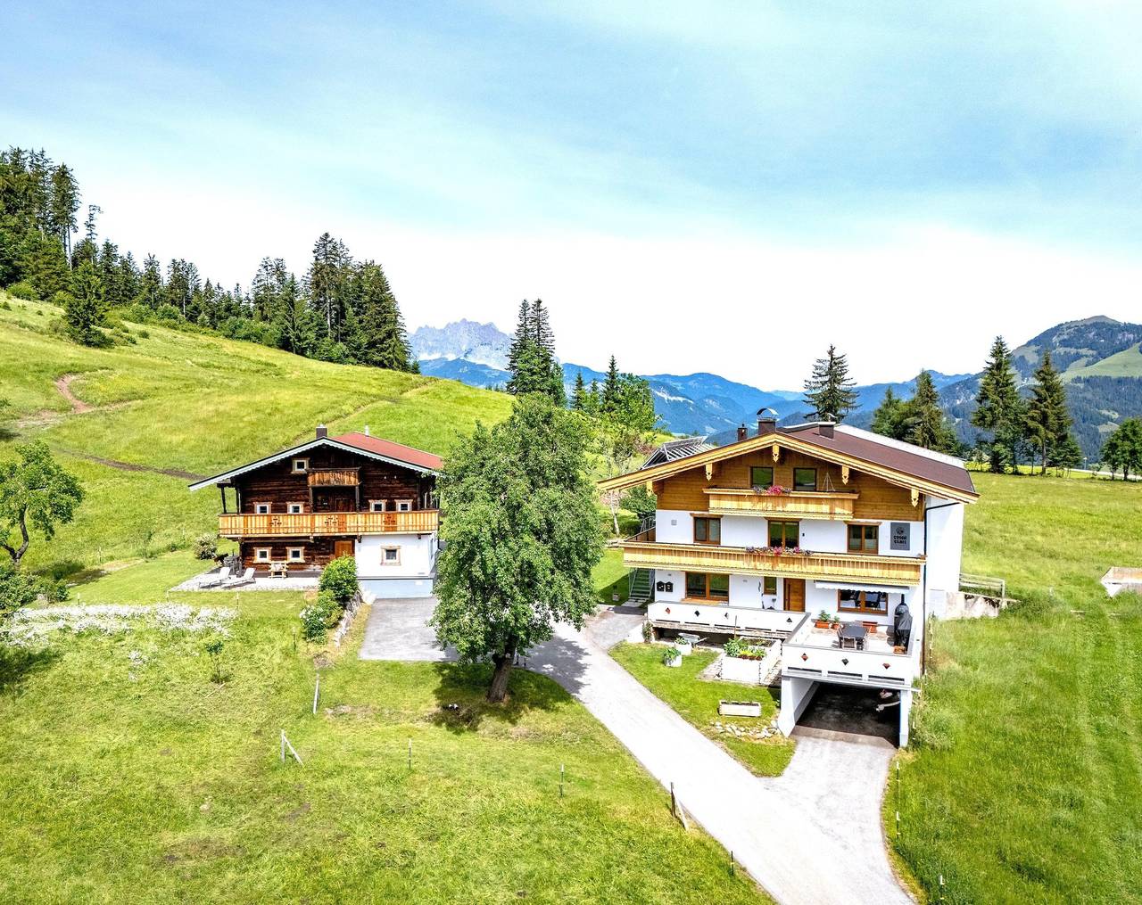 Ganze Ferienwohnung, 3-Raum Appartement für bis zu 4 Personen in Fieberbrunn, Bezirk Kitzbühel