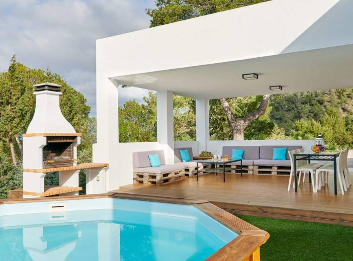 Casa rural para 6 personas, con terraza y jardín en Sant Josep de sa Talaia - 3