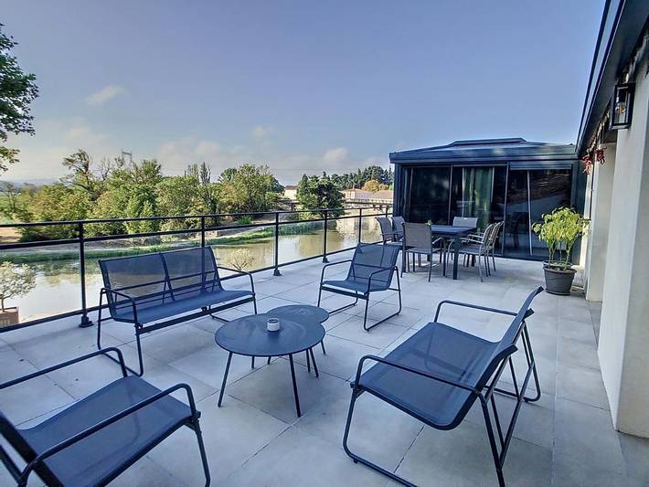 Gîte pour 5 personnes, avec terrasse et vue, animaux acceptés à La Redorte - 2