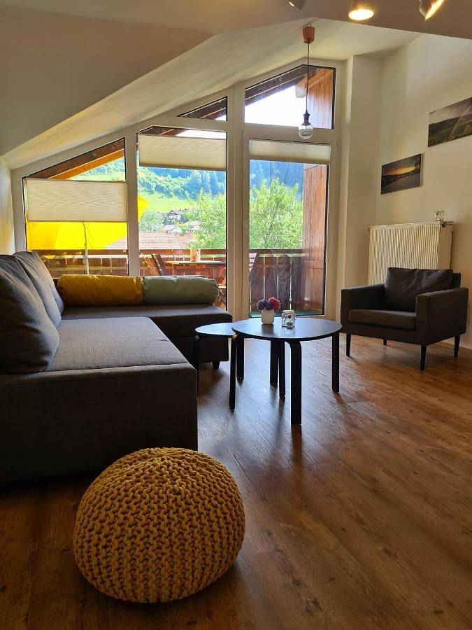 Ferienwohnung für 4 Personen, mit Balkon und Ausblick in Blaichach