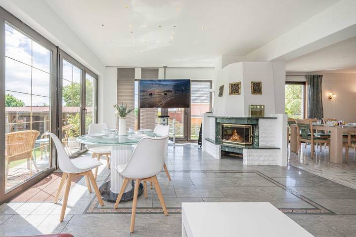 Ferienhaus für 12 Personen, mit Terrasse und Garten sowie Sauna und Seeblick in Ückeritz
