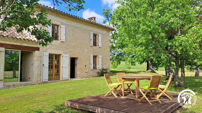 Gîte pour 4 personnes, avec piscine et terrasse à Cahuzac-sur-Vère - 3