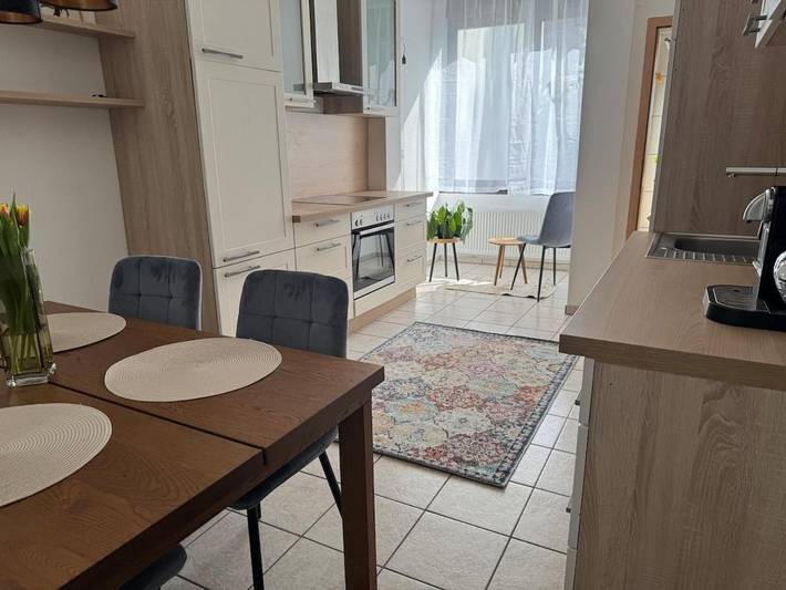 Appartement de vacances pour 5 personnes, avec jardin, animaux acceptés