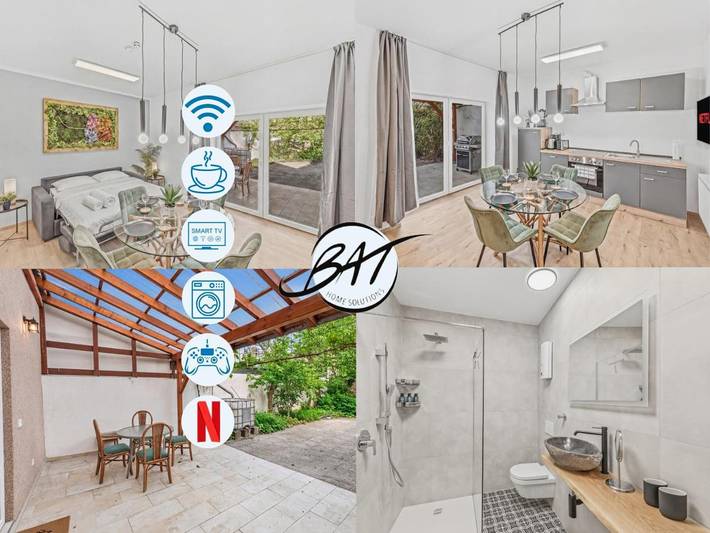 Ferienwohnung für 4 Personen, mit Ausblick und Garten, kinderfreundlich in Trier (Stadt)