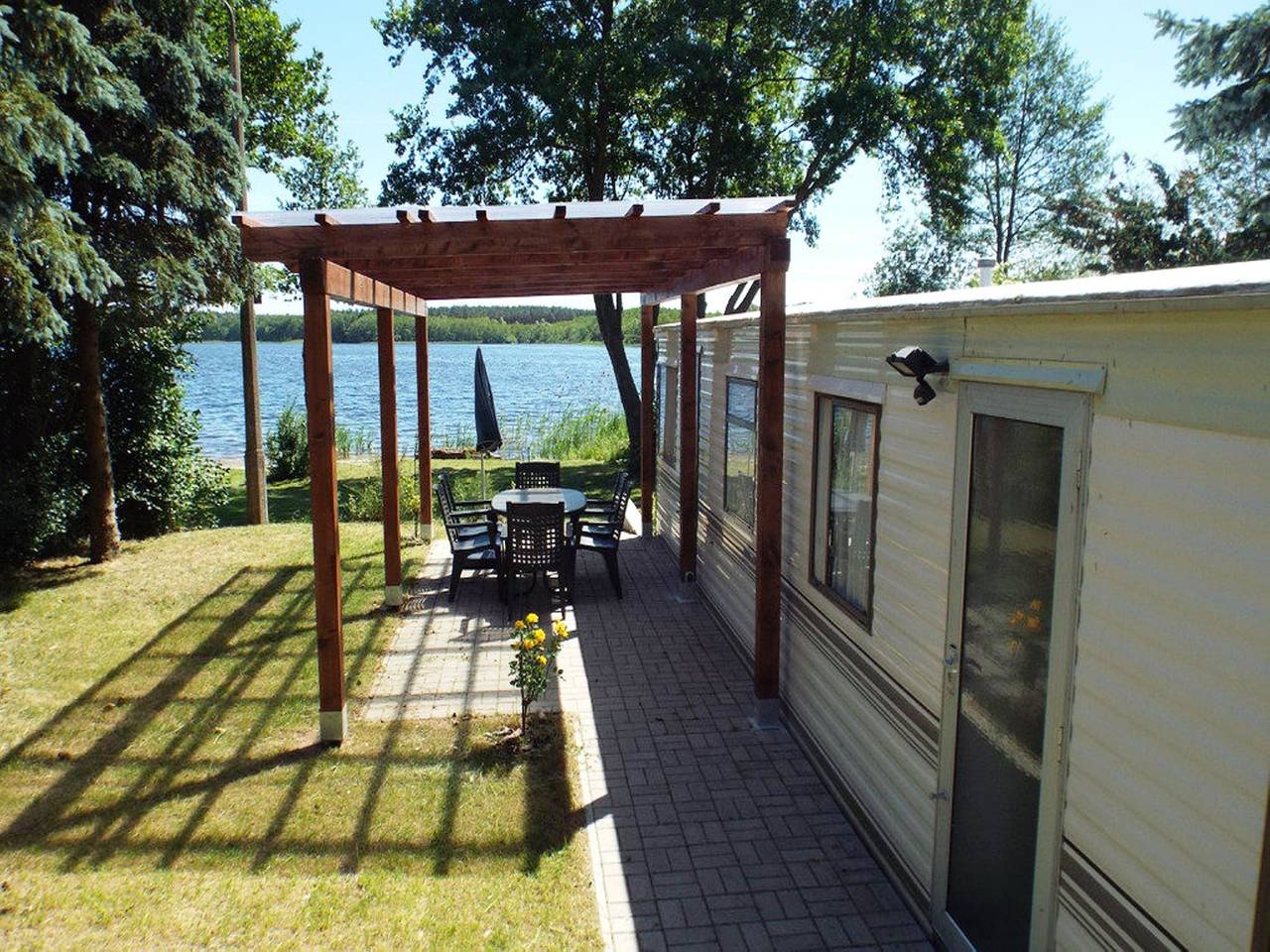 Mobile Home im Ferienpark mit Seezugang in Dabel, Ludwigslust-Parchim