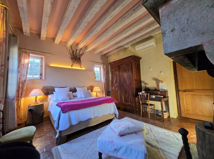 Chambre d’hôte pour 2 personnes, avec jardin à La Chapelle-Rablais