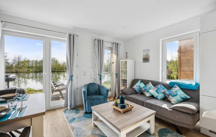 Ferienhaus für 4 Personen, mit Garten und Terrasse sowie Seeblick in Wesermarsch - 3