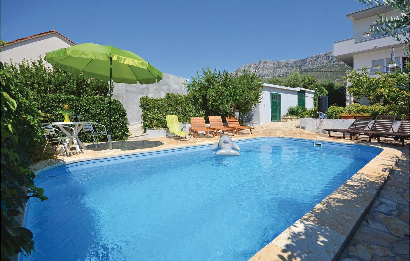 Ganze Ferienwohnung, Ferienwohnung für 6 Personen mit Terrasse in Kastel Sucurac, Kaštela