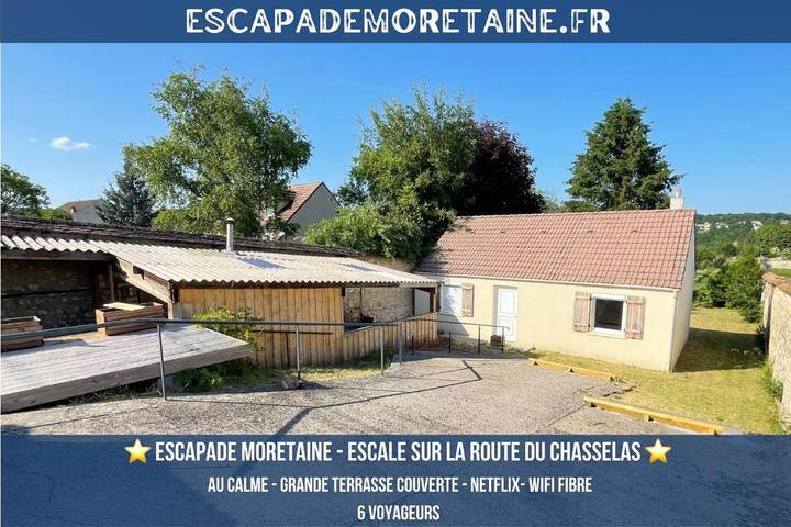Location de vacances pour 6 personnes, avec jardin, animaux acceptés à Thomery