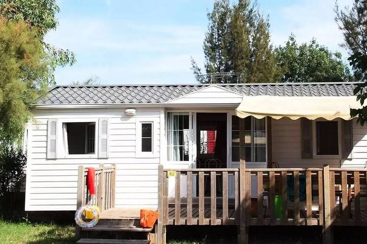 Mobil home pour 8 personnes à Saint-Auban