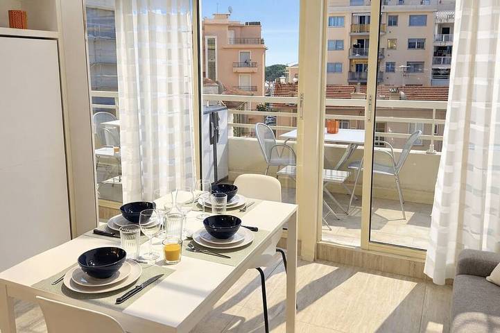 Ferienwohnung für 3 Personen, mit Balkon in Roquebrune-Cap-Martin