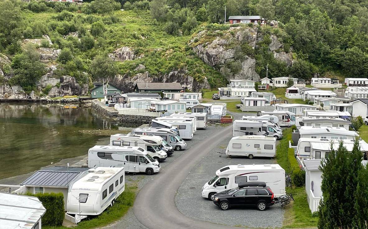 Kyrping Camping in Kyrping, Etne