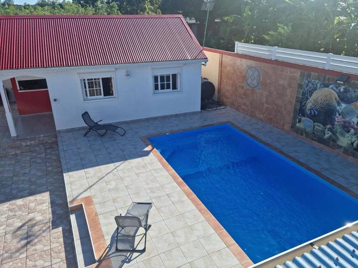 Maison de vacances pour 4 personnes, avec piscine et terrasse