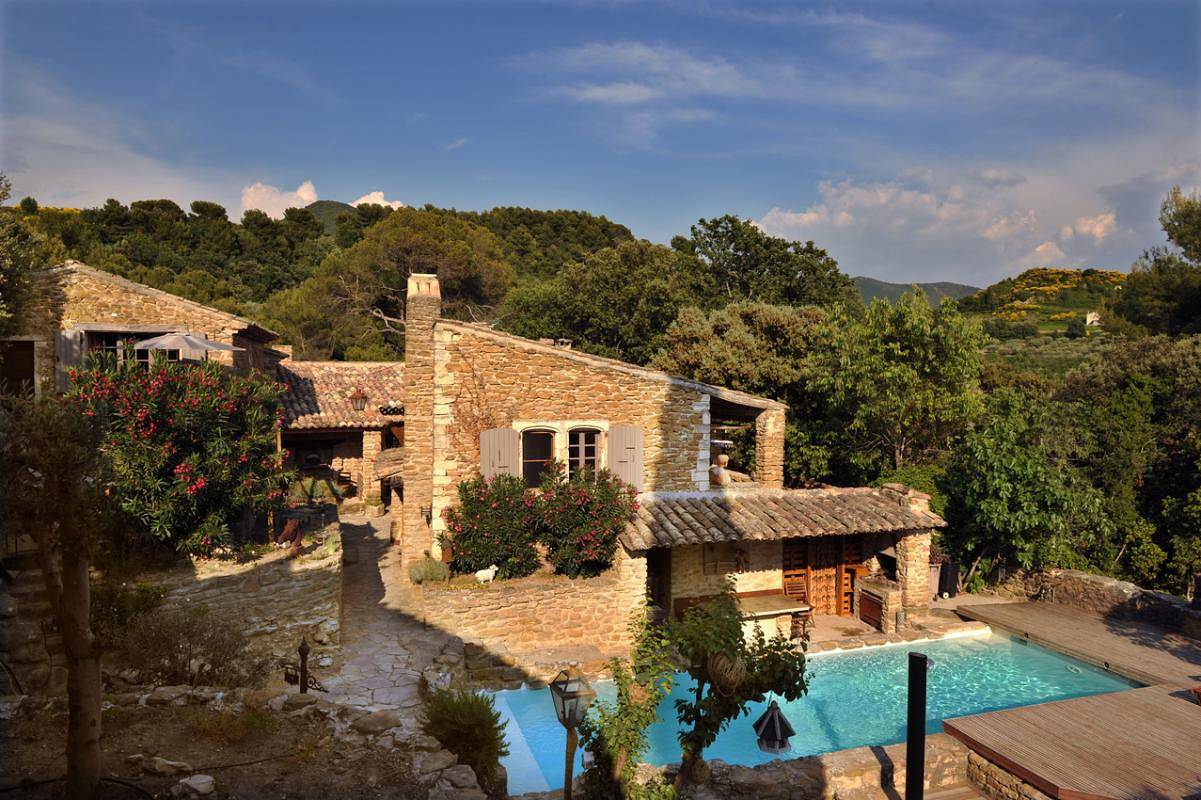 La Tour De Fontaras in Piégon, Nyons und Umgebung