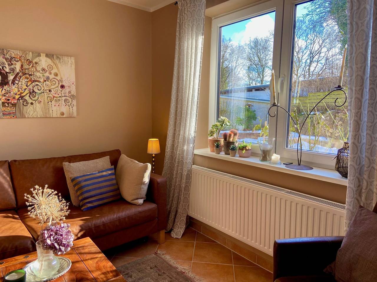 Entire apartment, Holiday Apartment "An der Schlei" with Private Terrace, Garden & Wi-Fi in Fleckeby, Rendsburg-Eckernfoerde region