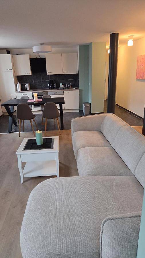 Ferienwohnung für 4 Personen, mit Sauna und Ausblick