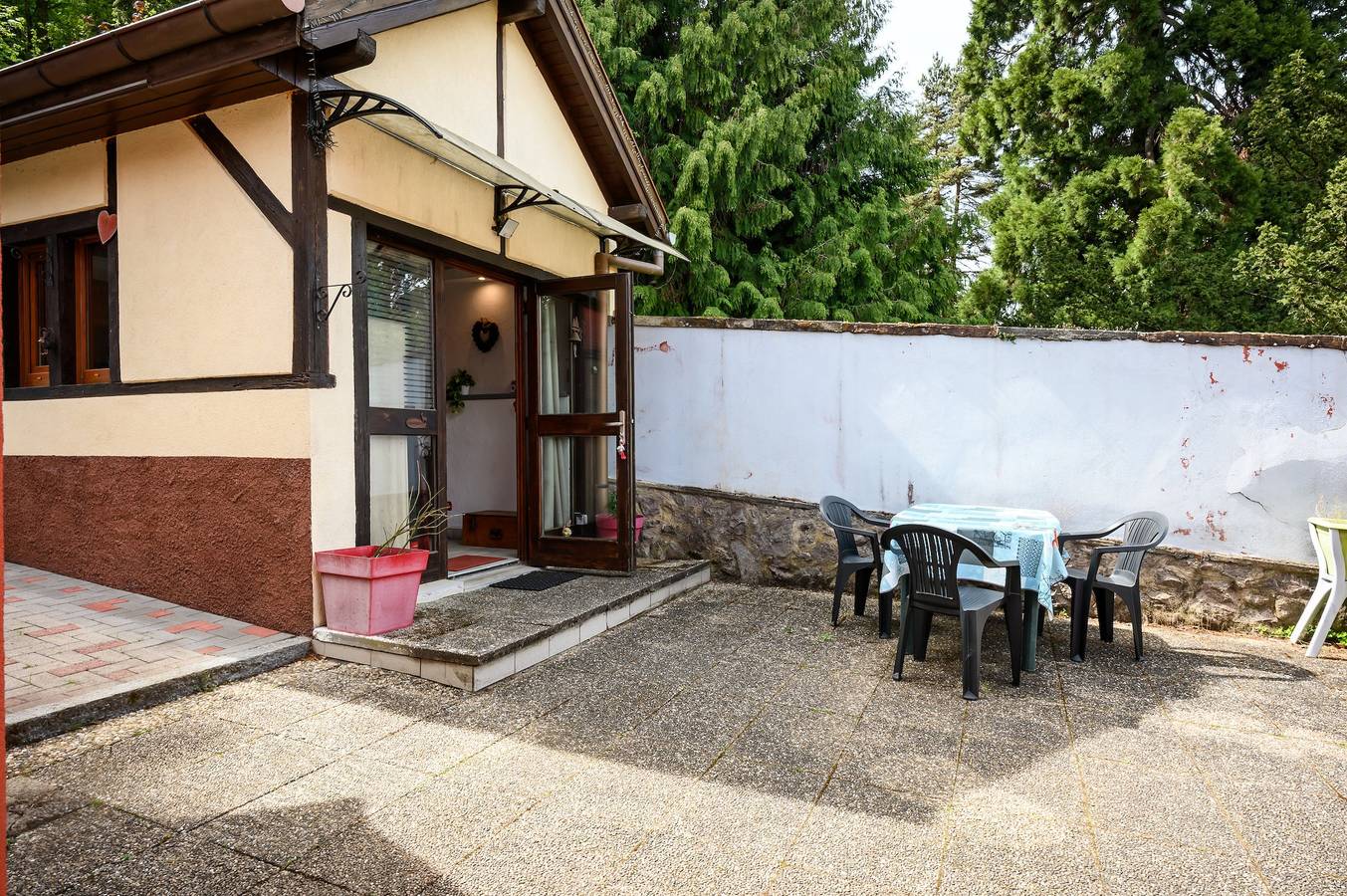 Gîte La Petite Maison De Vacances met terras in Kaysersberg, foto 15