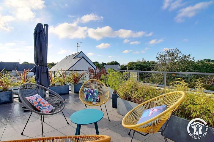Gîte pour 4 personnes, avec terrasse à Guidel - 4